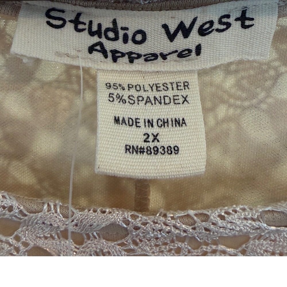 ROMANTIC Lace Crochet Tunic Top Bohemian, elegant, festival cottagecore - Picture 6 of 9